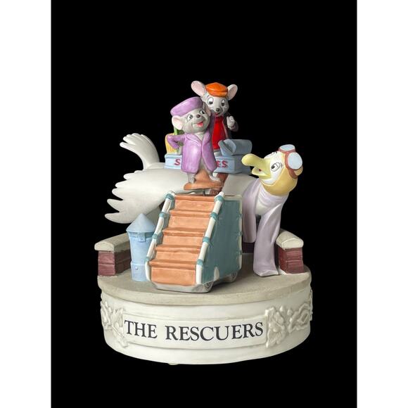 Disney Other - The Walt Disney Collection The Rescuers Limited Edition Music Figurine
